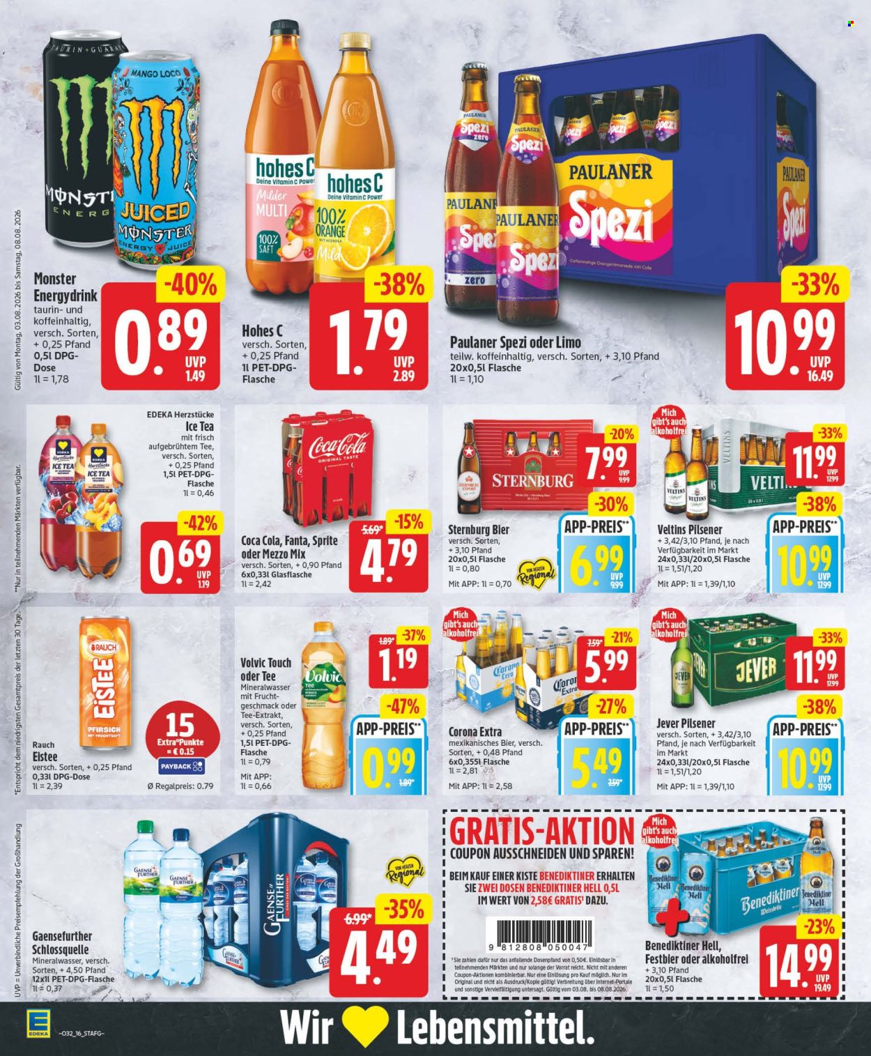 Edeka Prospekte  - 3.08.2026 - 8.08.2026. Seite 16