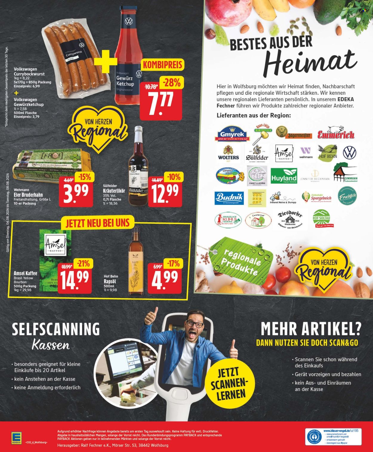 Edeka Prospekte  - 3.08.2026 - 8.08.2026. Seite 4