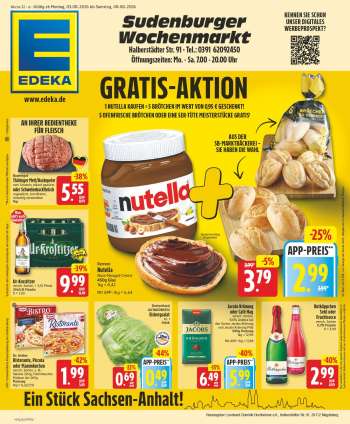 Prospekte Edeka - 3.08.2026 - 8.08.2026.
