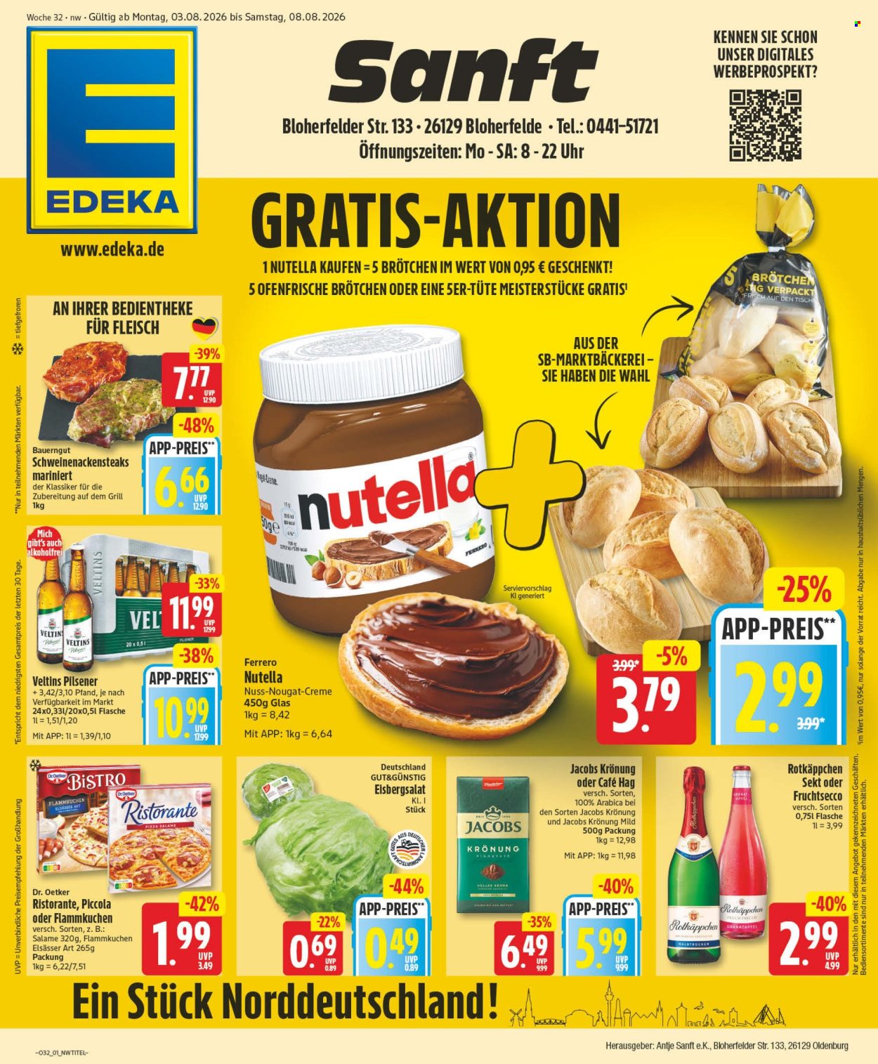 Edeka Prospekte  - 3.08.2026 - 8.08.2026. Seite 3