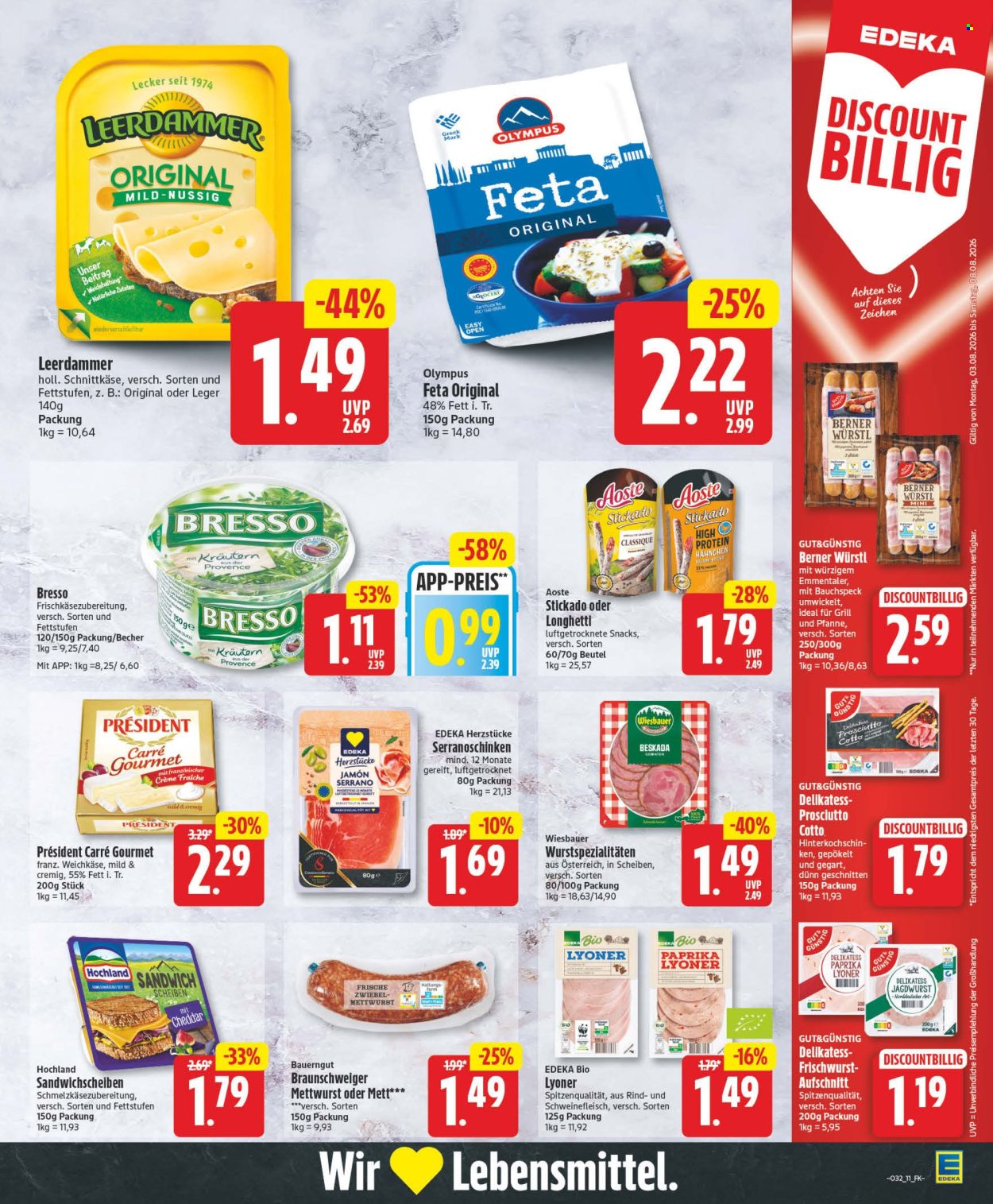 Edeka Prospekte  - 3.08.2026 - 8.08.2026. Seite 11
