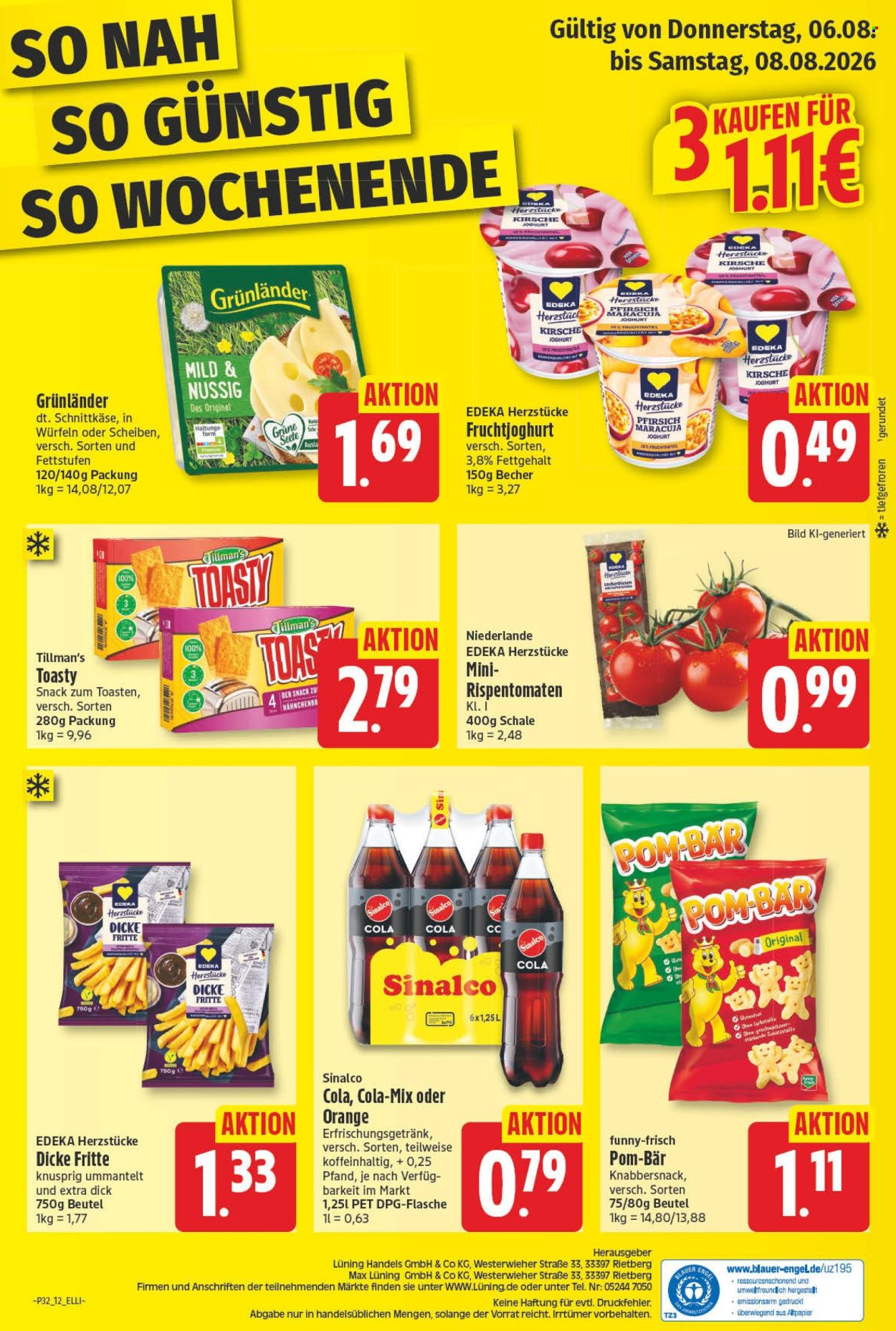 Edeka Prospekte  - 3.08.2026 - 8.08.2026. Seite 12