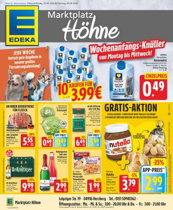 Prospekte Edeka - 3.08.2026 - 8.08.2026.