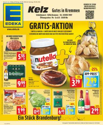 Prospekte Edeka - 3.08.2026 - 8.08.2026.