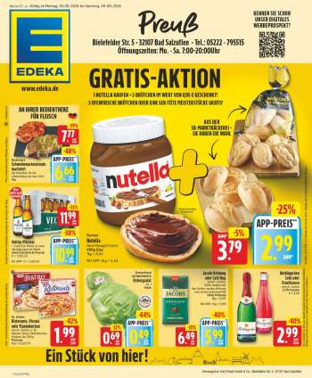 Prospekte Edeka - 3.08.2026 - 8.08.2026.