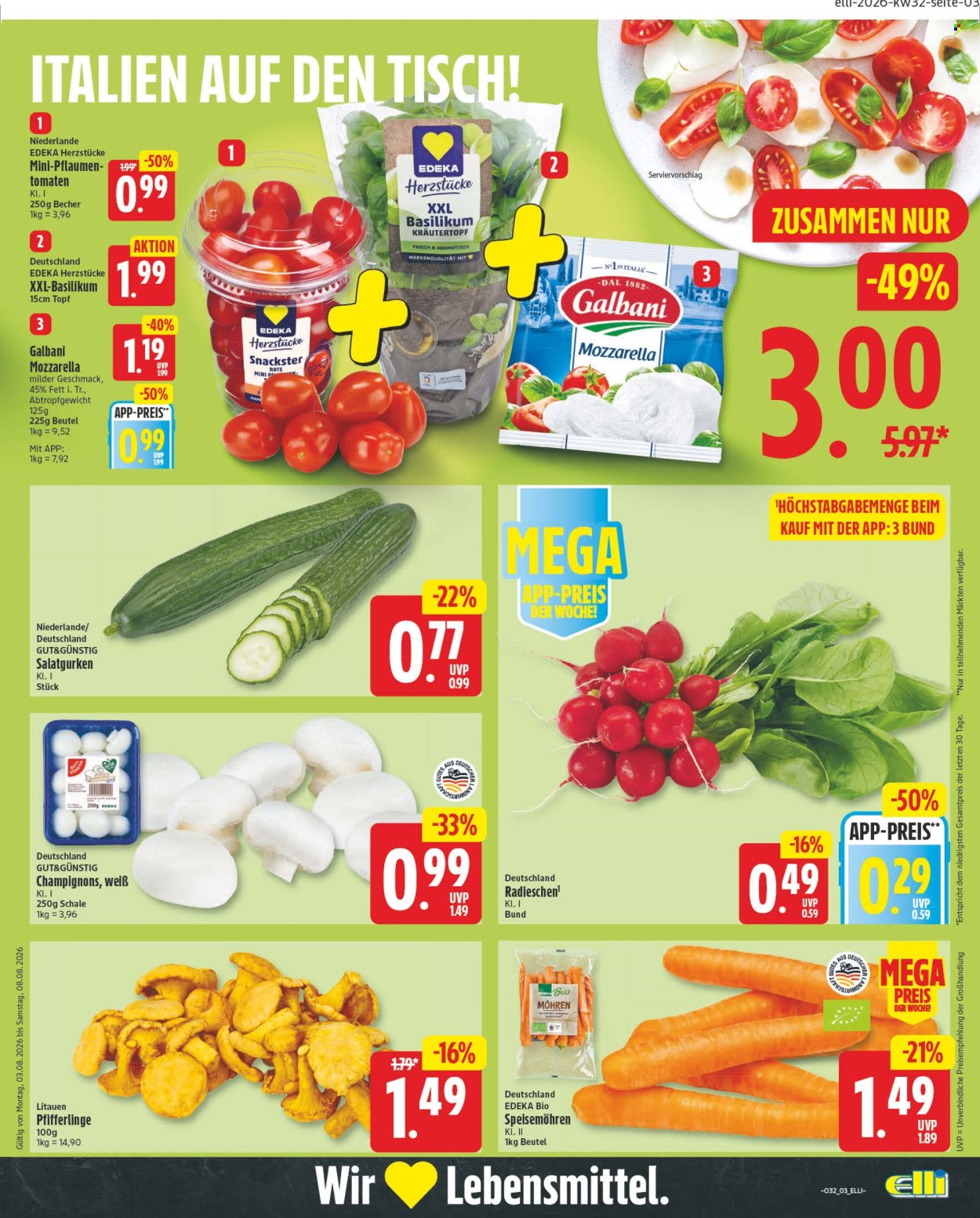 Edeka Prospekte  - 3.08.2026 - 8.08.2026. Seite 3