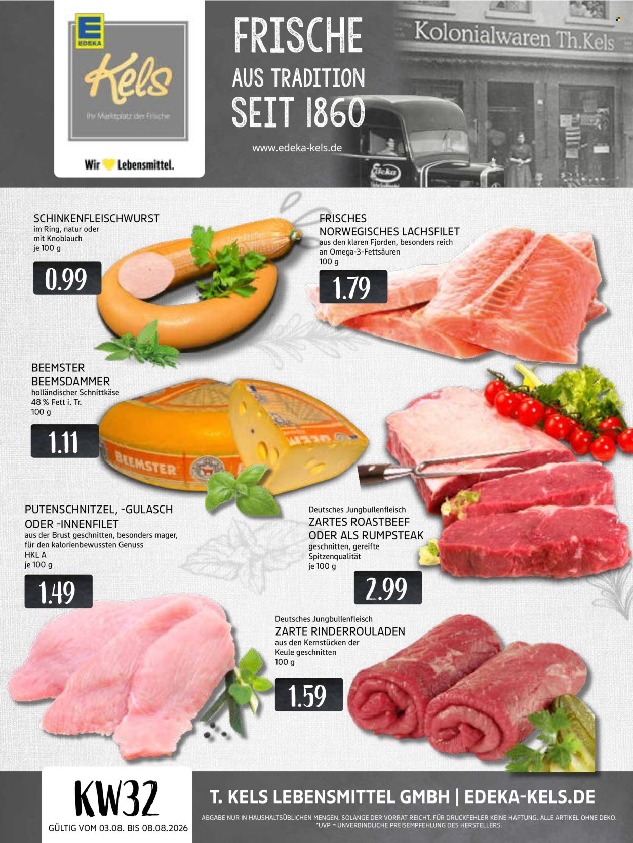 Edeka Prospekte  - 3.08.2026 - 8.08.2026. Seite 1