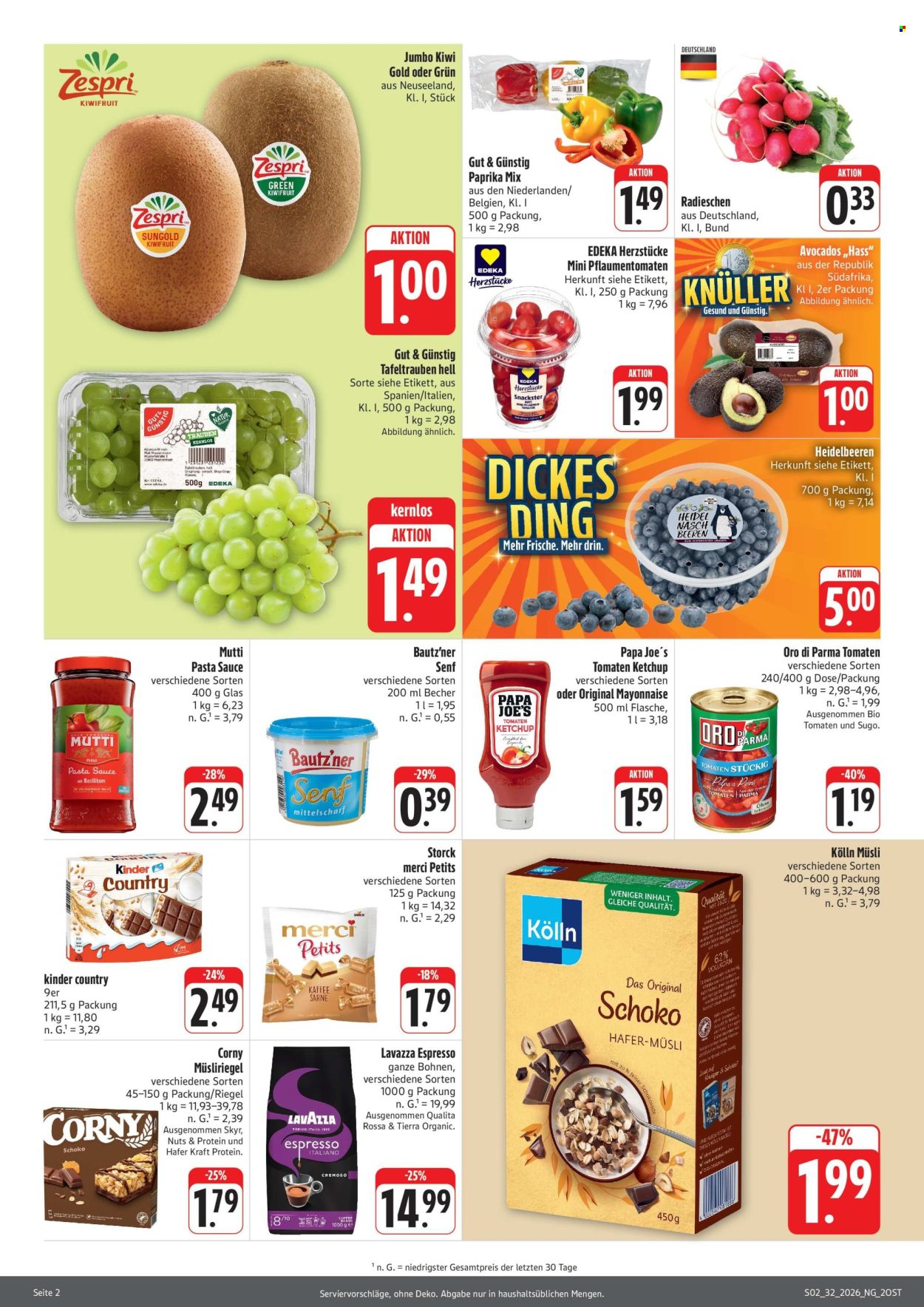 Edeka Prospekte  - 3.08.2026 - 8.08.2026. Seite 2