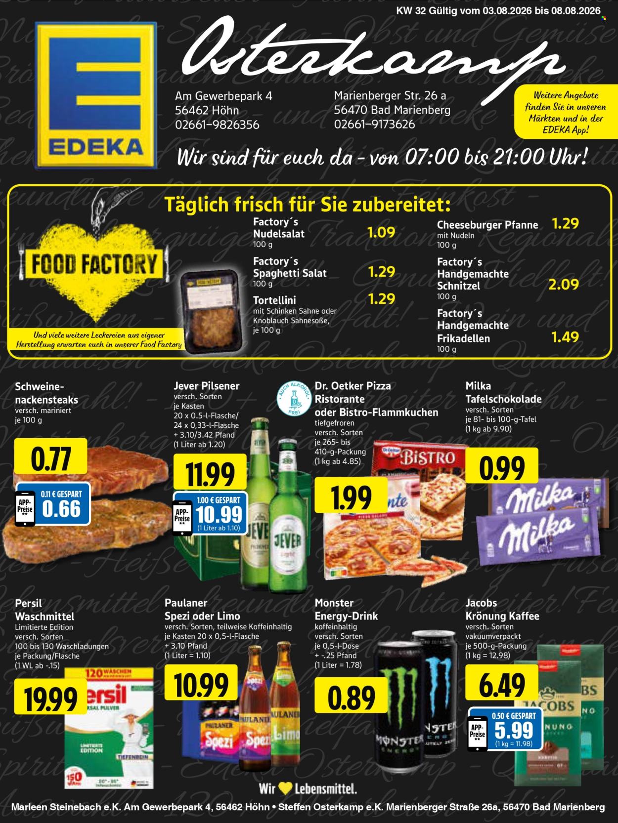 Edeka Prospekte  - 3.08.2026 - 8.08.2026. Seite 1