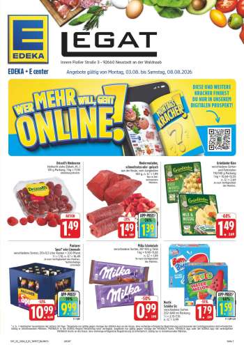 Prospekte Edeka - 3.08.2026 - 8.08.2026.