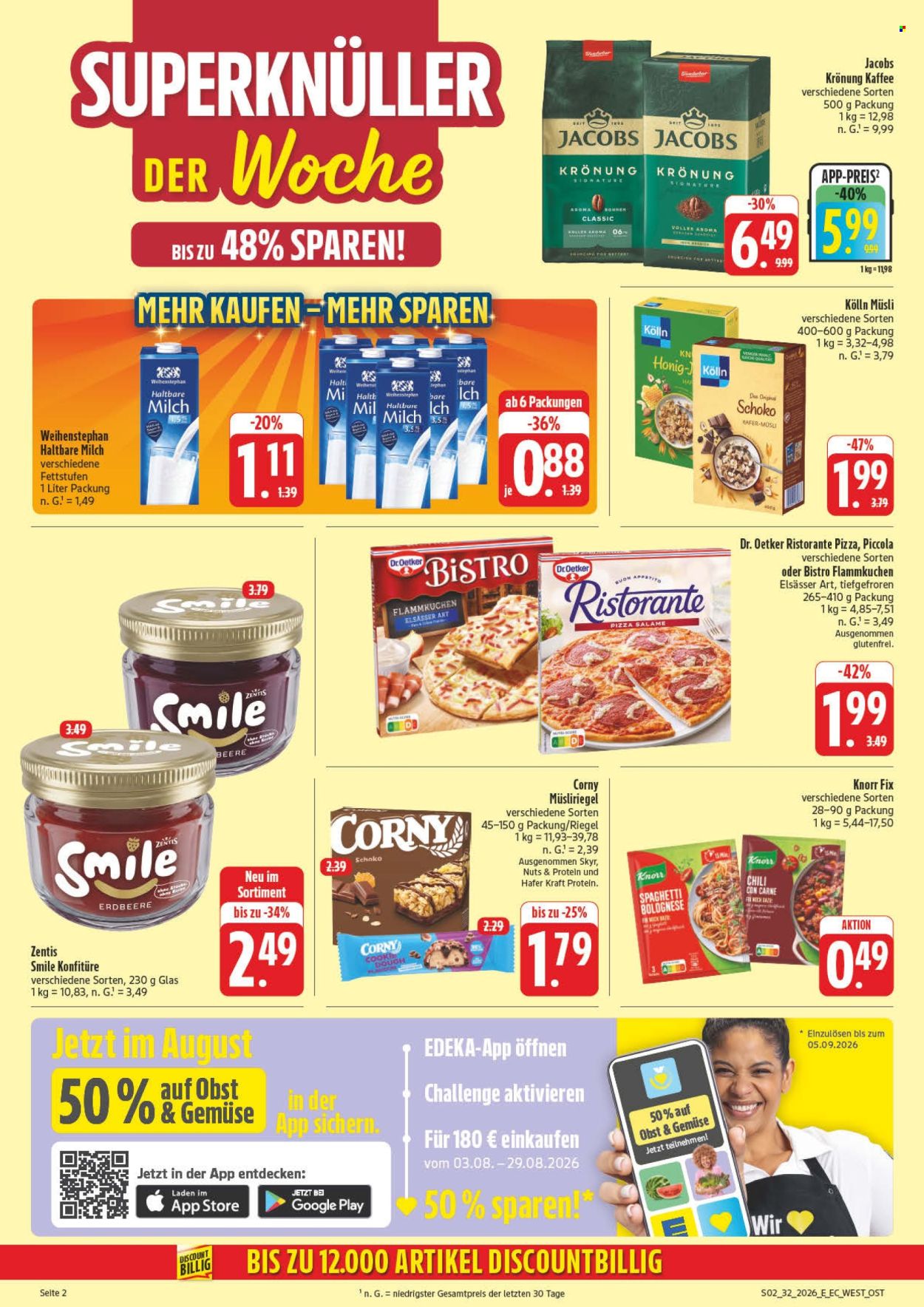 Edeka Prospekte  - 3.08.2026 - 8.08.2026. Seite 2