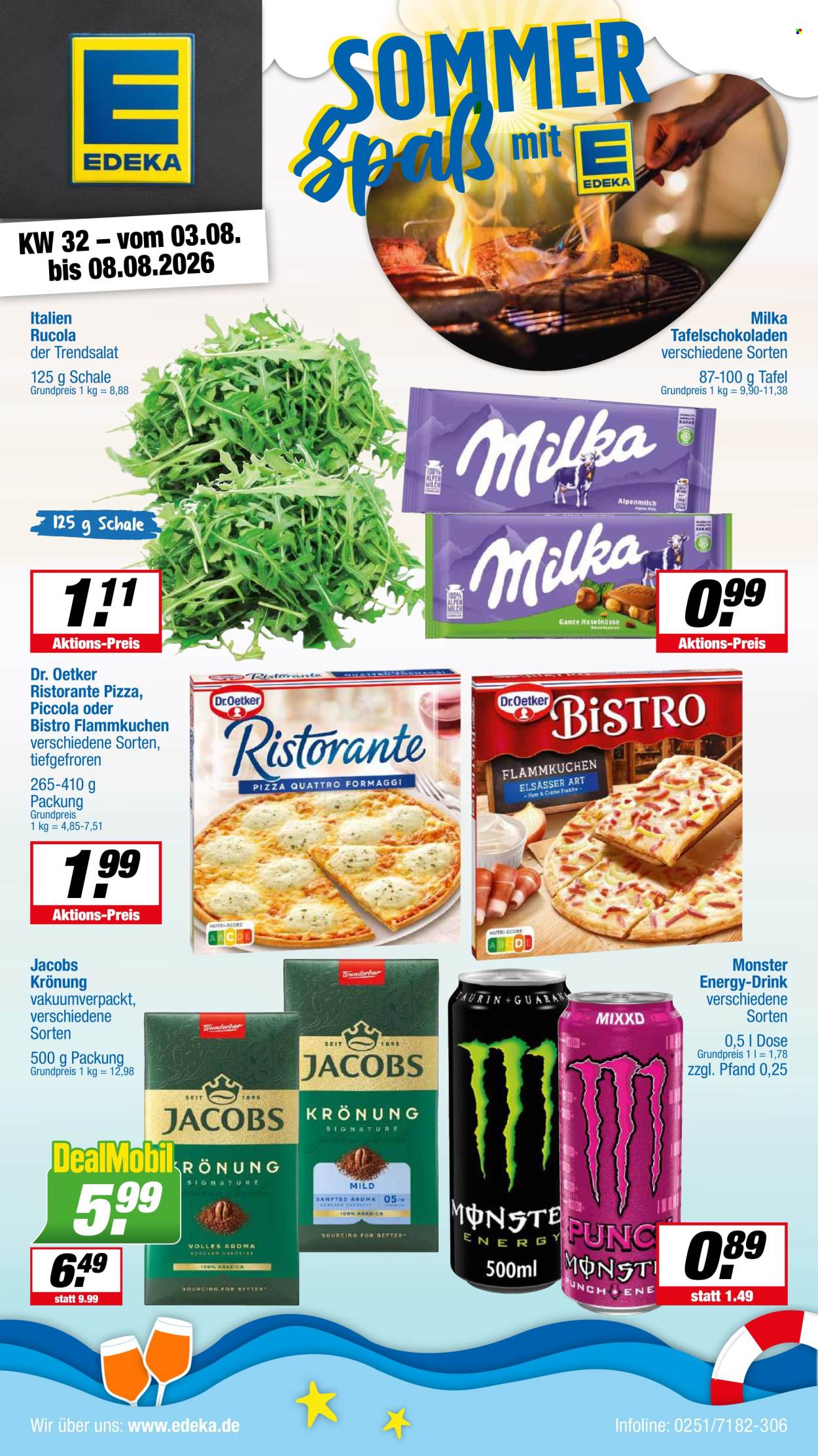 Edeka Prospekte  - 3.08.2026 - 8.08.2026. Seite 1