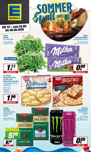 Prospekte Edeka - 3.08.2026 - 8.08.2026.