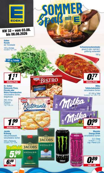 Prospekte Edeka - 3.08.2026 - 8.08.2026.