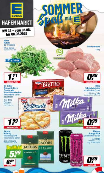 Prospekte Edeka - 3.08.2026 - 8.08.2026.