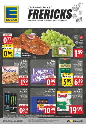 Prospekte Edeka - 3.08.2026 - 8.08.2026.