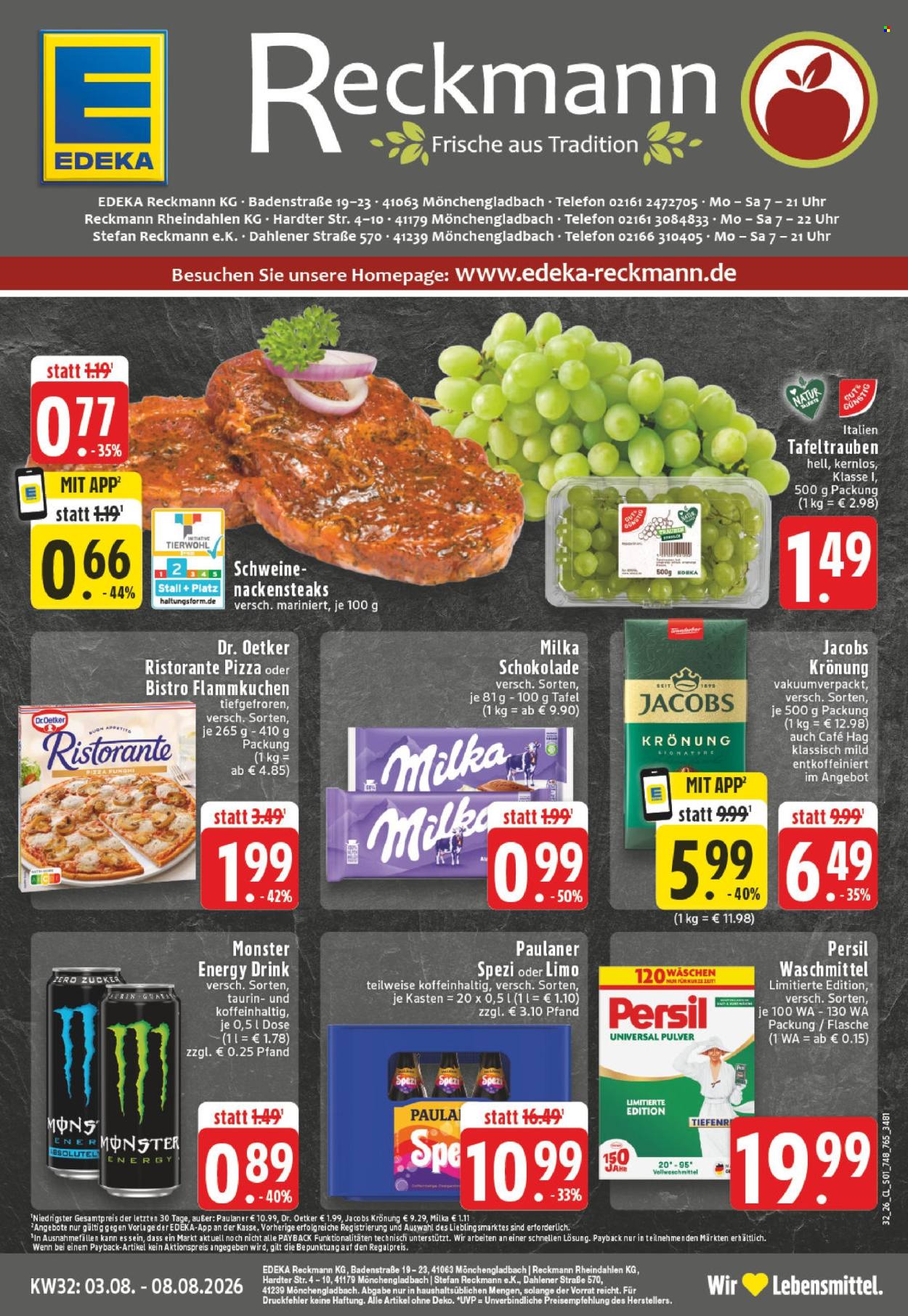 Edeka Prospekte  - 3.08.2026 - 8.08.2026. Seite 1