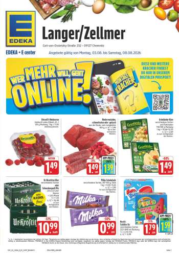 Prospekte Edeka - 3.08.2026 - 8.08.2026.