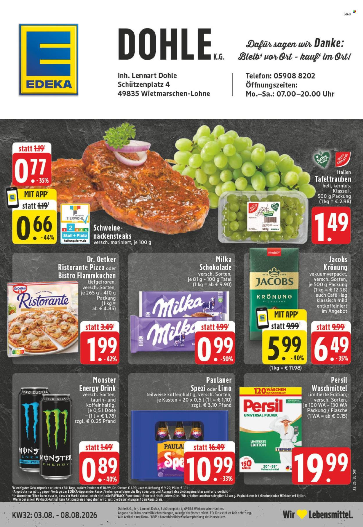 Edeka Prospekte  - 3.08.2026 - 8.08.2026. Seite 1