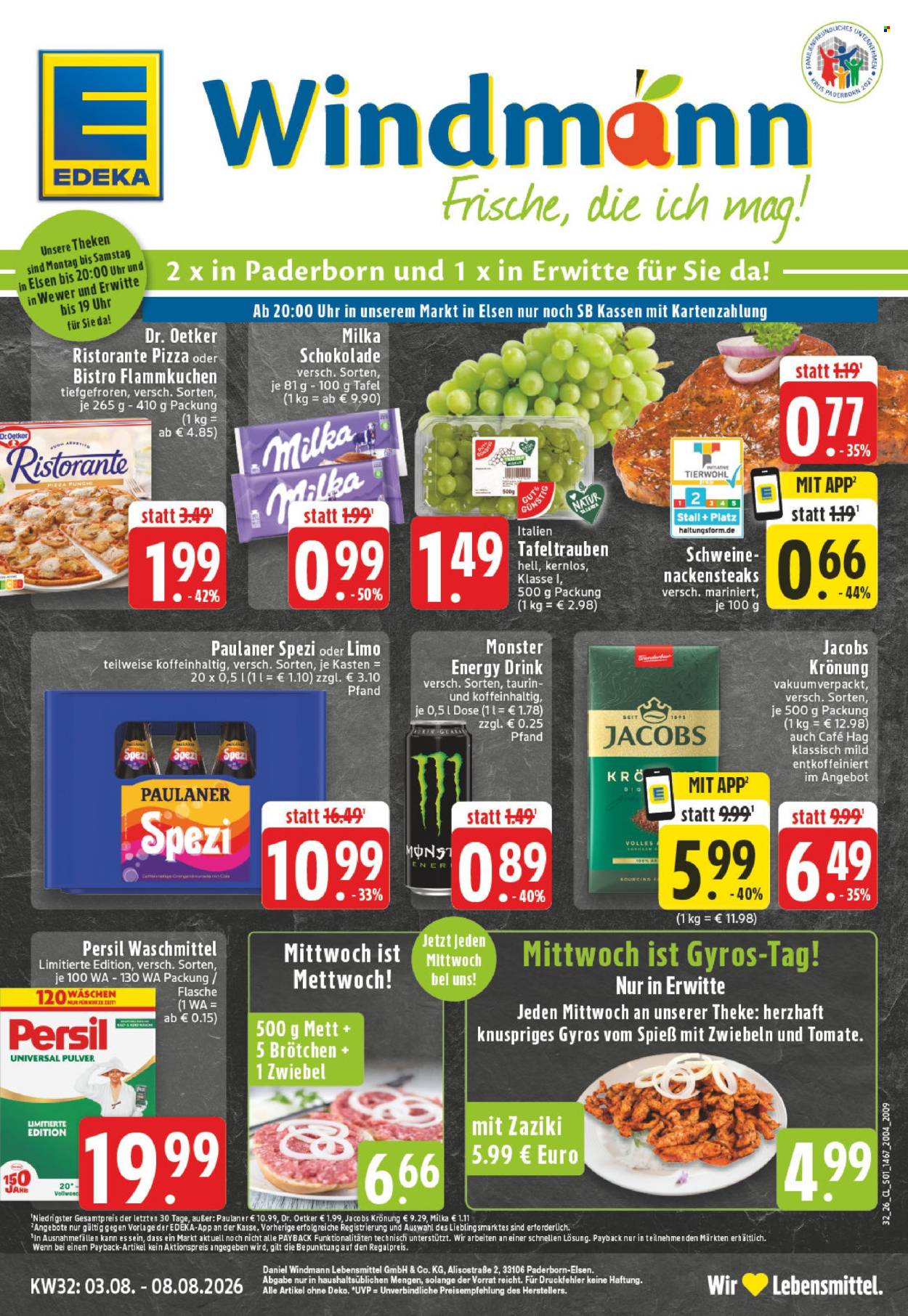 Edeka Prospekte  - 3.08.2026 - 8.08.2026. Seite 1