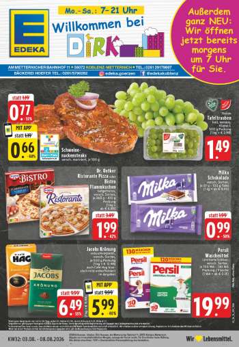 Prospekte Edeka - 3.08.2026 - 8.08.2026.