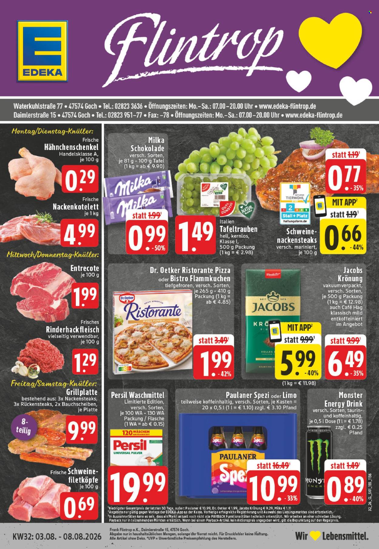 Edeka Prospekte  - 3.08.2026 - 8.08.2026. Seite 1