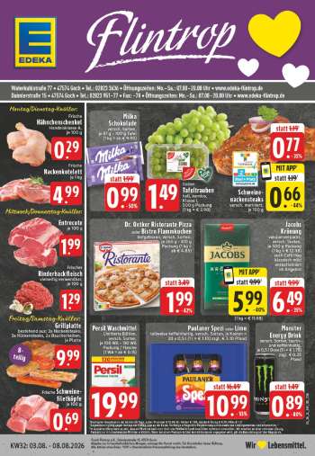 Prospekte Edeka - 3.08.2026 - 8.08.2026.