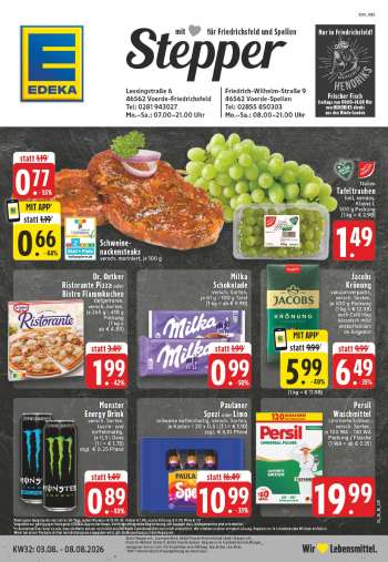 Prospekte Edeka - 3.08.2026 - 8.08.2026.