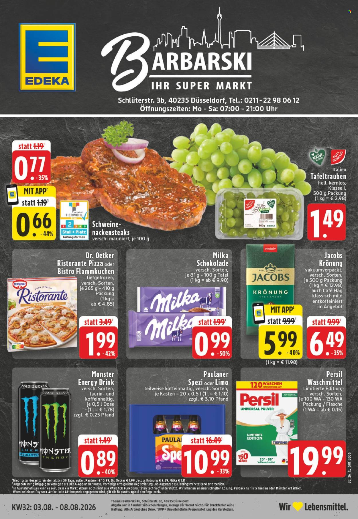 Edeka Prospekte  - 3.08.2026 - 8.08.2026. Seite 1