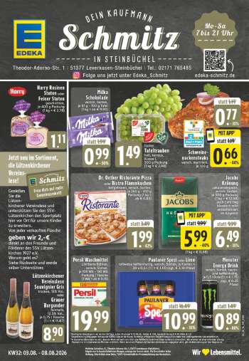 Prospekte Edeka - 3.08.2026 - 8.08.2026.