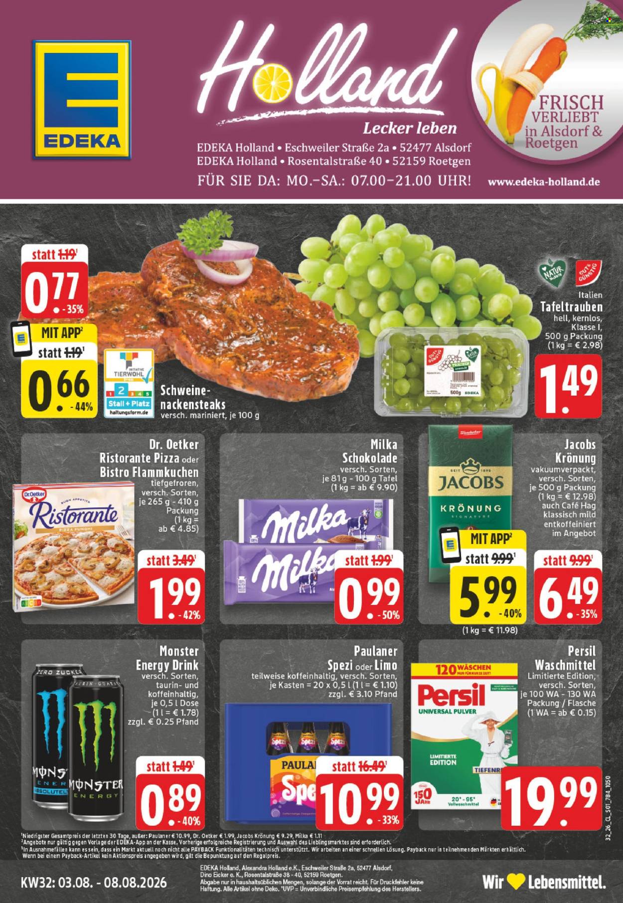 Edeka Prospekte  - 3.08.2026 - 8.08.2026. Seite 1