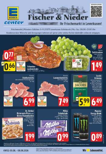 Prospekte Edeka - 3.08.2026 - 8.08.2026.