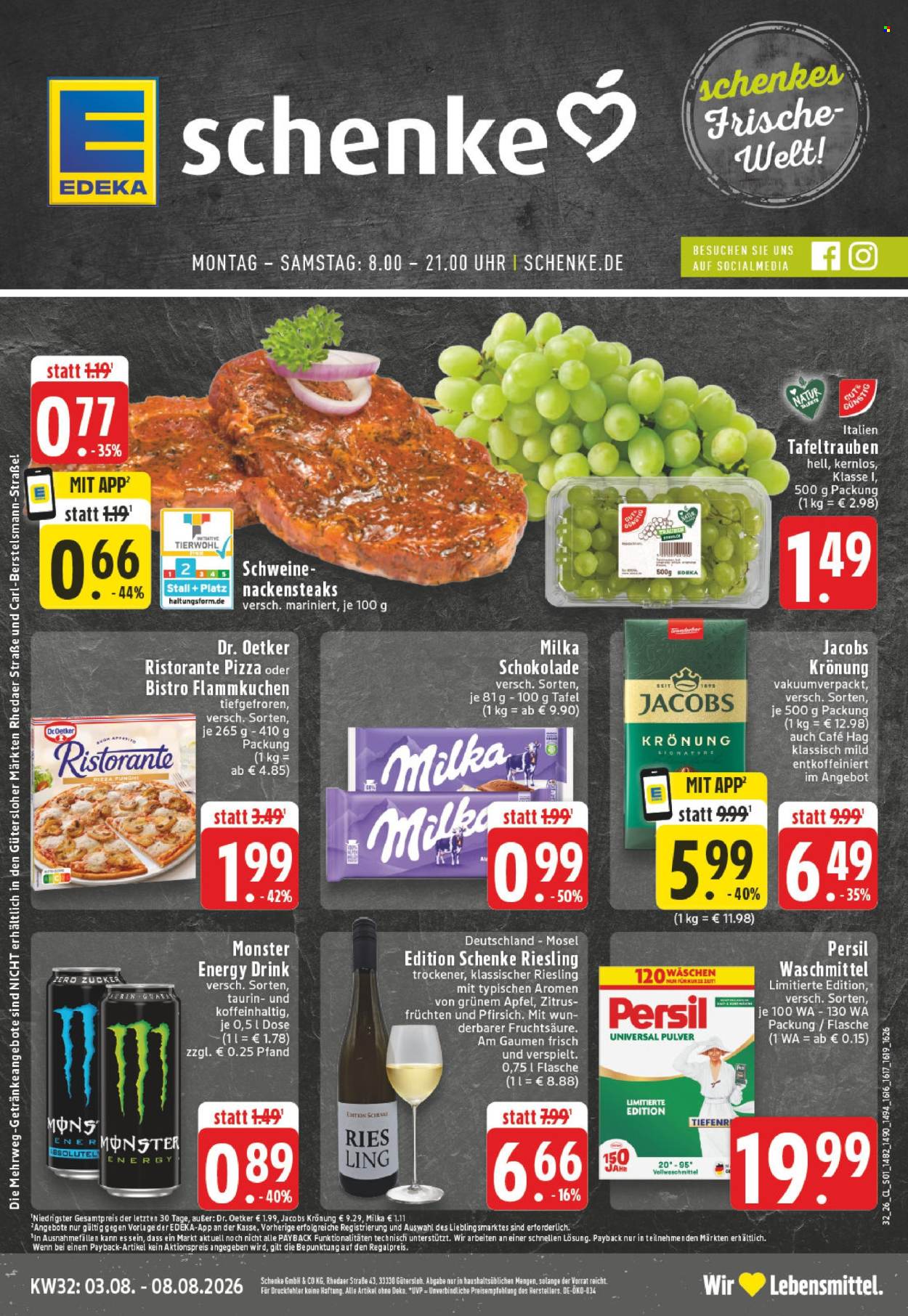 Edeka Prospekte  - 3.08.2026 - 8.08.2026. Seite 1