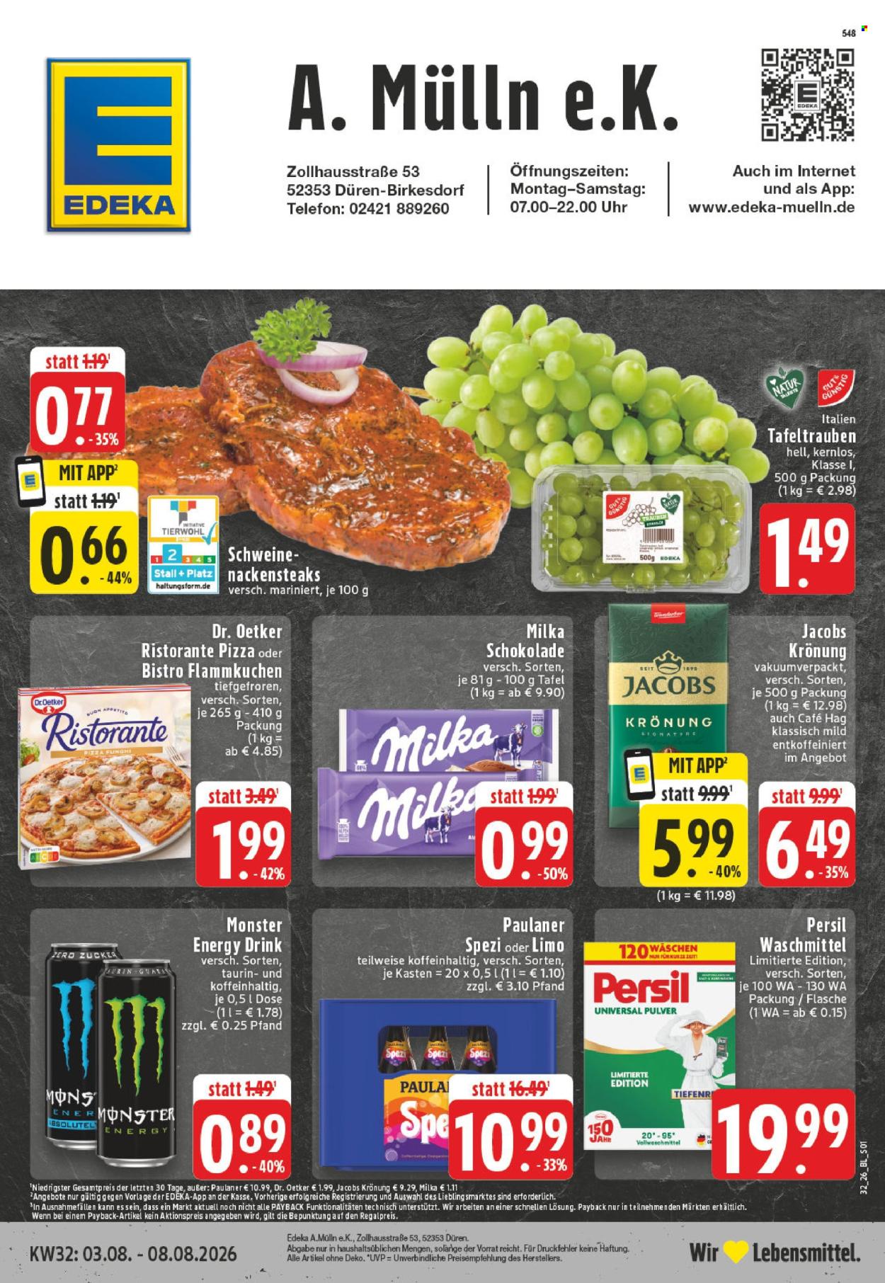Edeka Prospekte  - 3.08.2026 - 8.08.2026. Seite 1