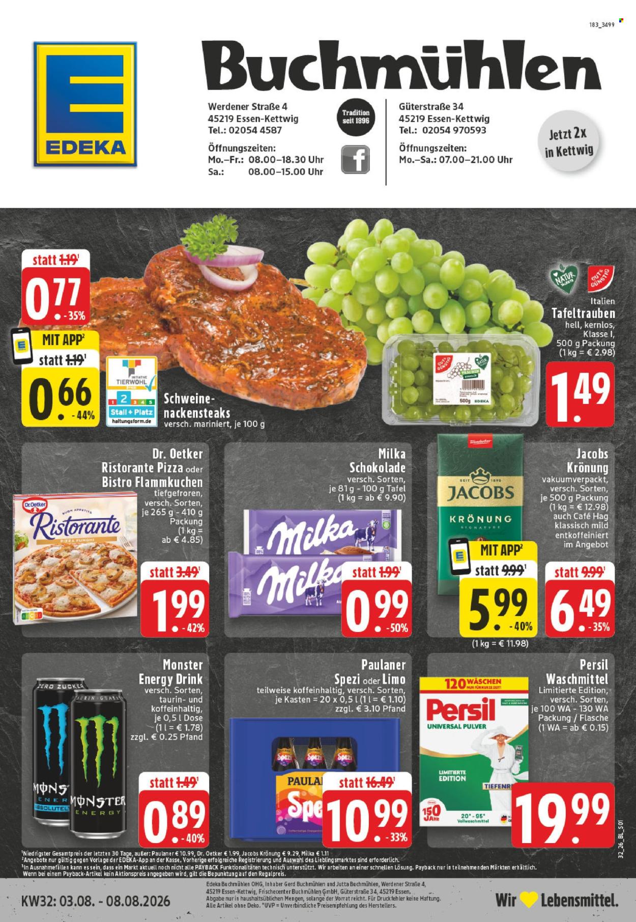 Edeka Prospekte  - 3.08.2026 - 8.08.2026. Seite 1