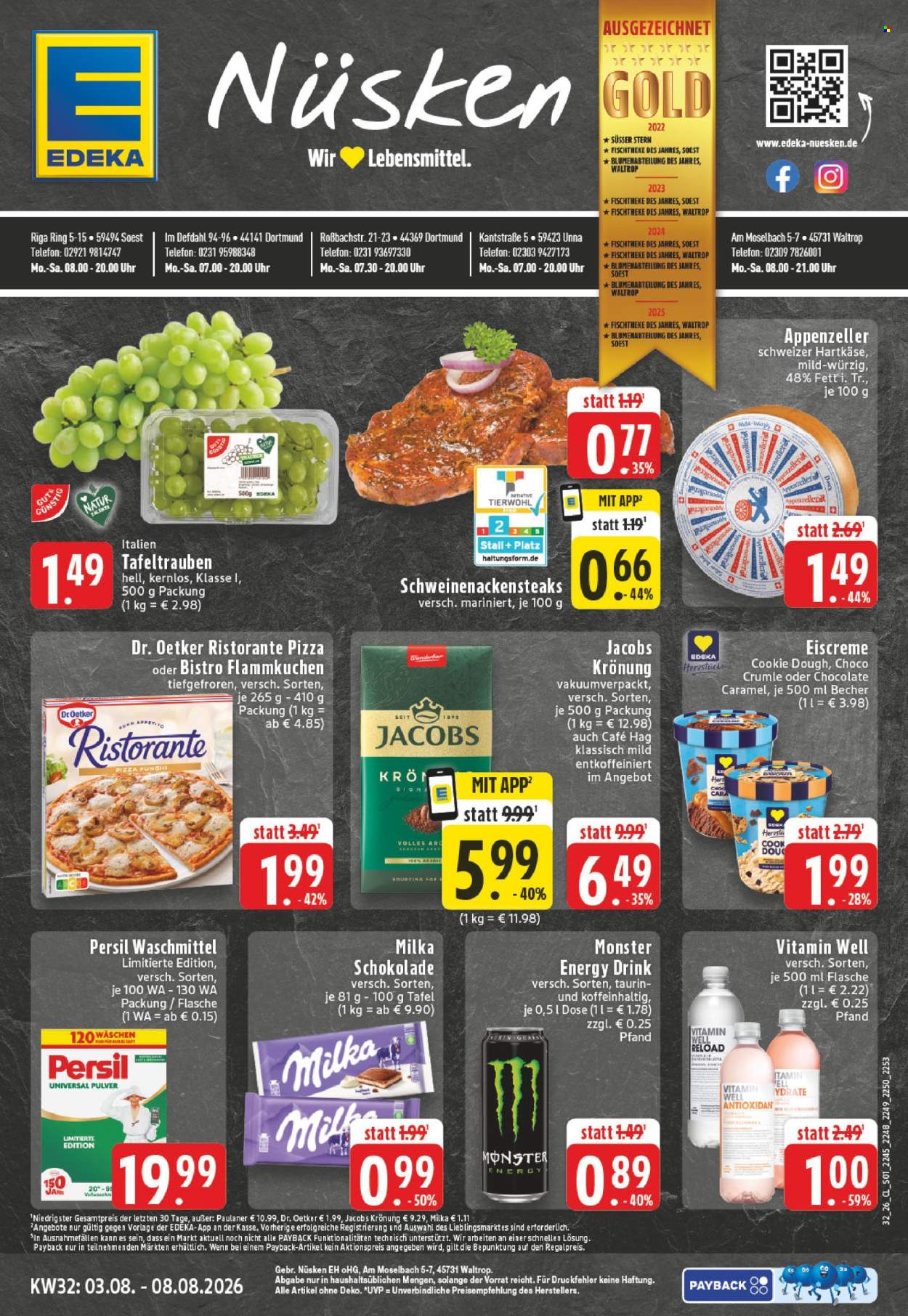 Edeka Prospekte  - 3.08.2026 - 8.08.2026. Seite 1