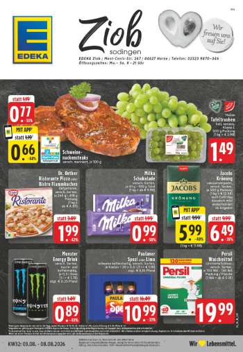 Prospekte Edeka - 3.08.2026 - 8.08.2026.