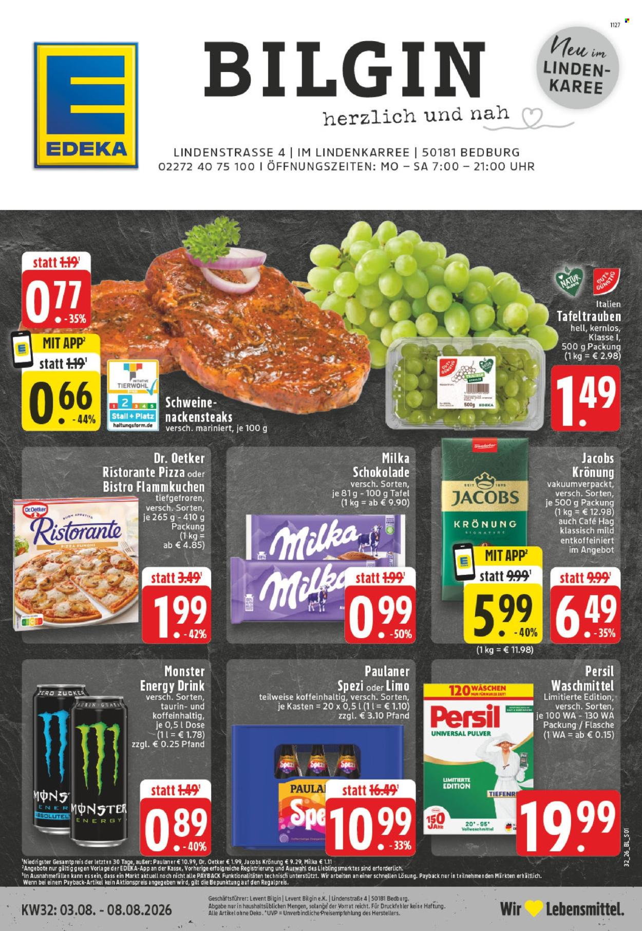 Edeka Prospekte  - 3.08.2026 - 8.08.2026. Seite 1