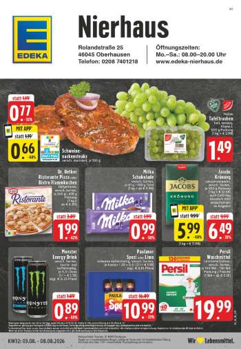 Prospekte Edeka - 3.08.2026 - 8.08.2026.