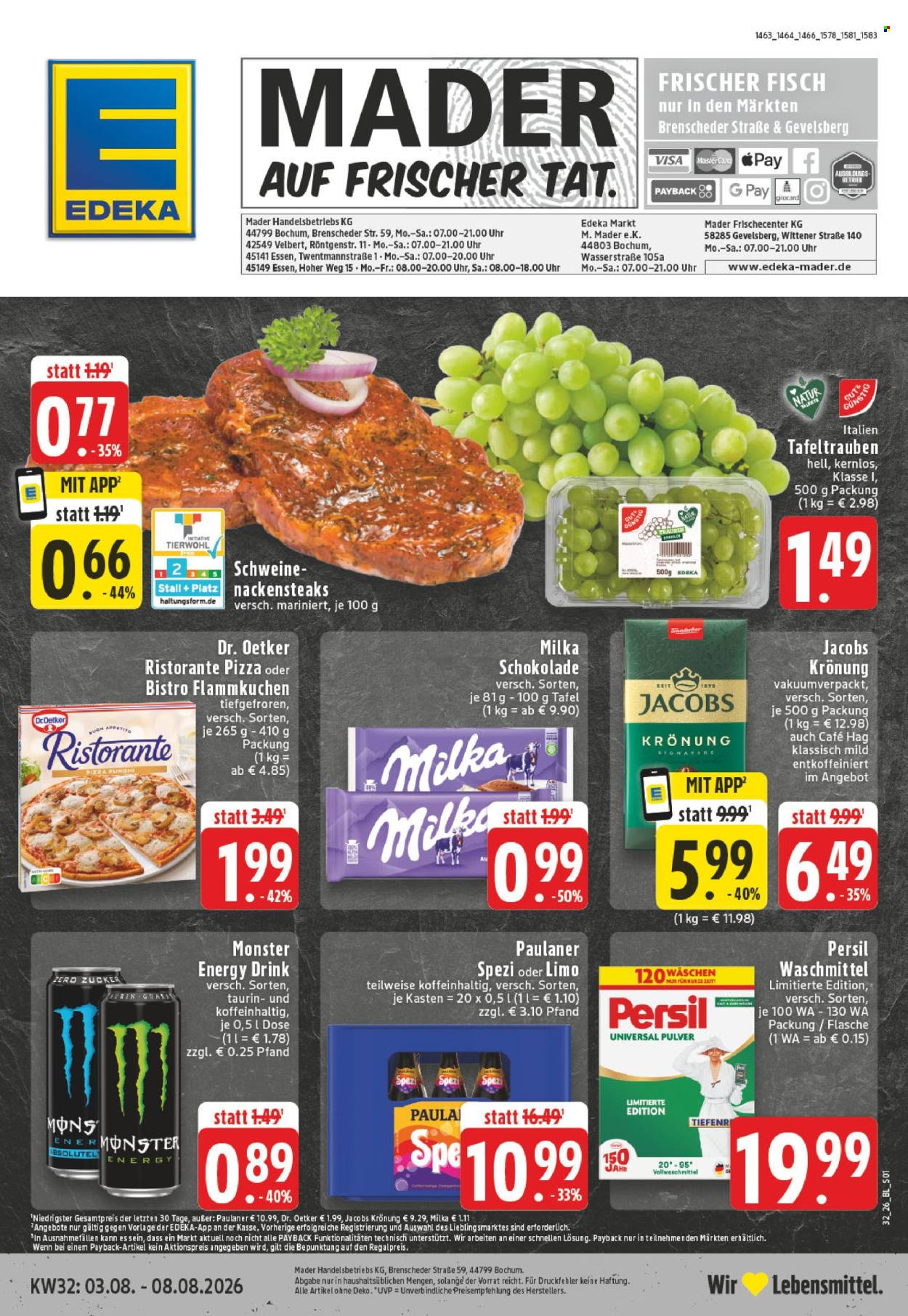 Edeka Prospekte  - 3.08.2026 - 8.08.2026. Seite 1