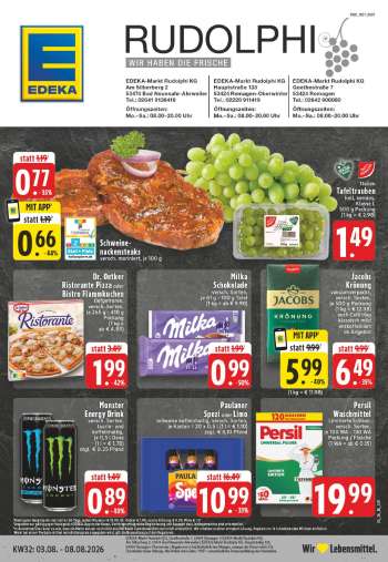 Prospekte Edeka - 3.08.2026 - 8.08.2026.