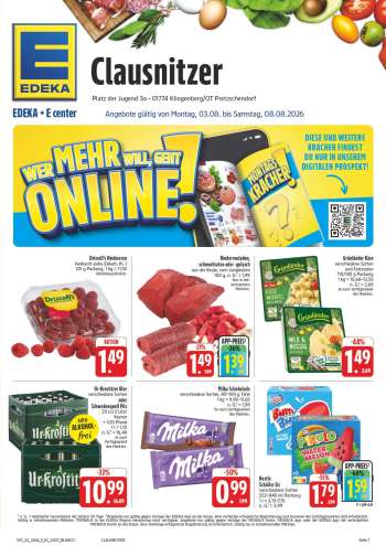 Prospekte Edeka - 3.08.2026 - 8.08.2026.