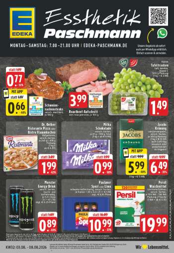 Prospekte Edeka - 3.08.2026 - 8.08.2026.