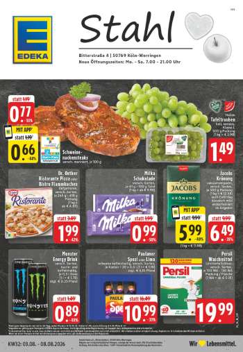 Prospekte Edeka - 3.08.2026 - 8.08.2026.