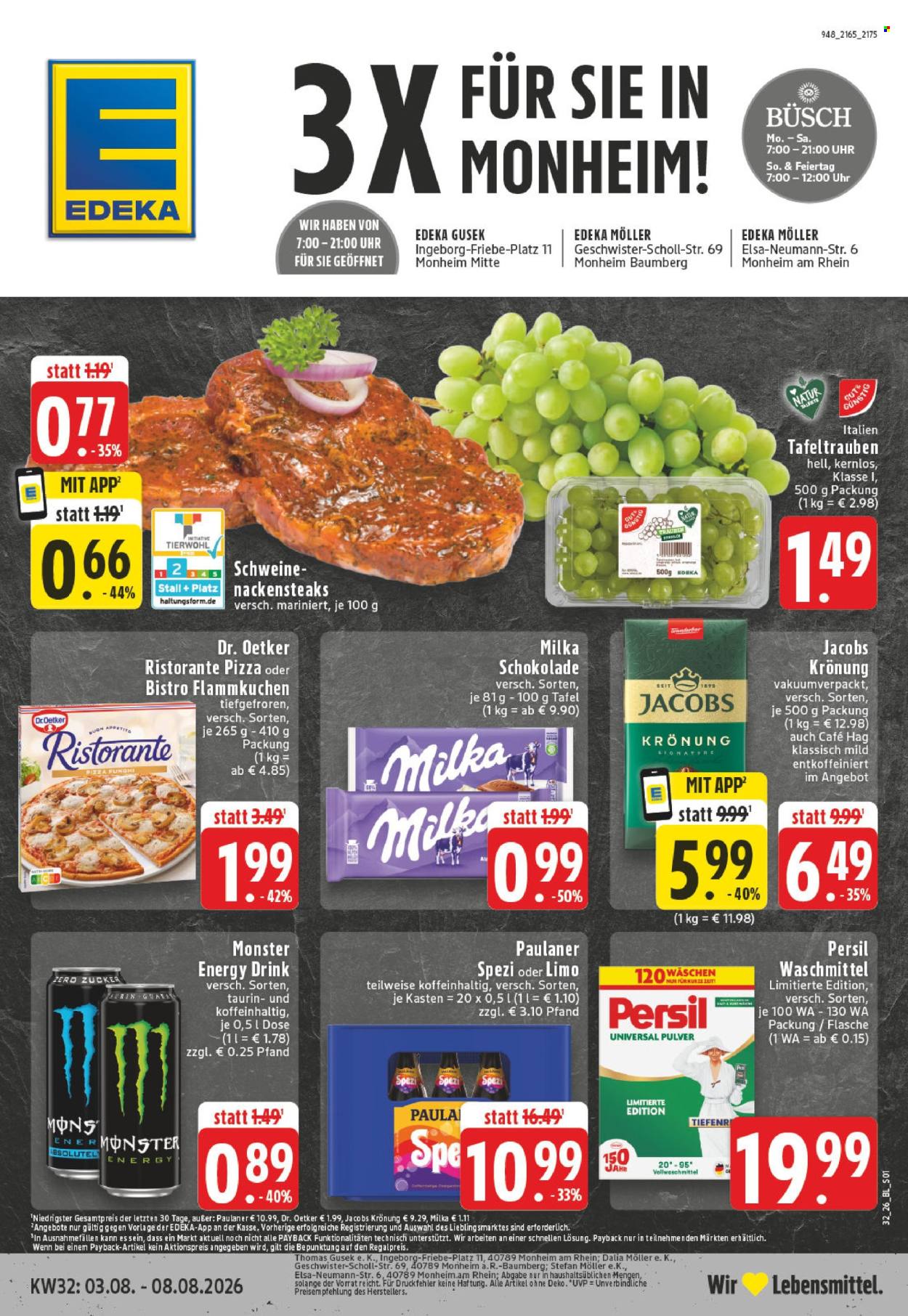 Edeka Prospekte  - 3.08.2026 - 8.08.2026. Seite 1