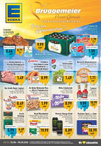Prospekte Edeka - 3.08.2026 - 8.08.2026.