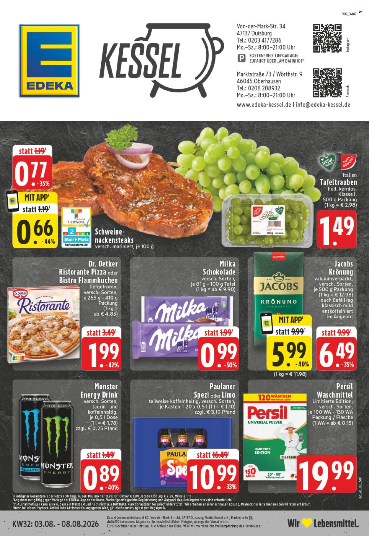 Edeka Prospekte  - 3.08.2026 - 8.08.2026. Seite 1