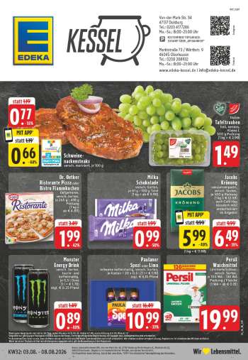 Prospekte Edeka - 3.08.2026 - 8.08.2026.