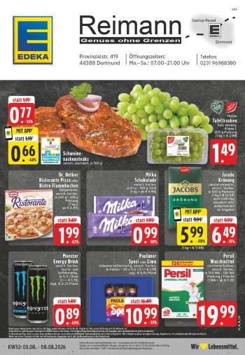 Prospekte Edeka - 3.08.2026 - 8.08.2026.