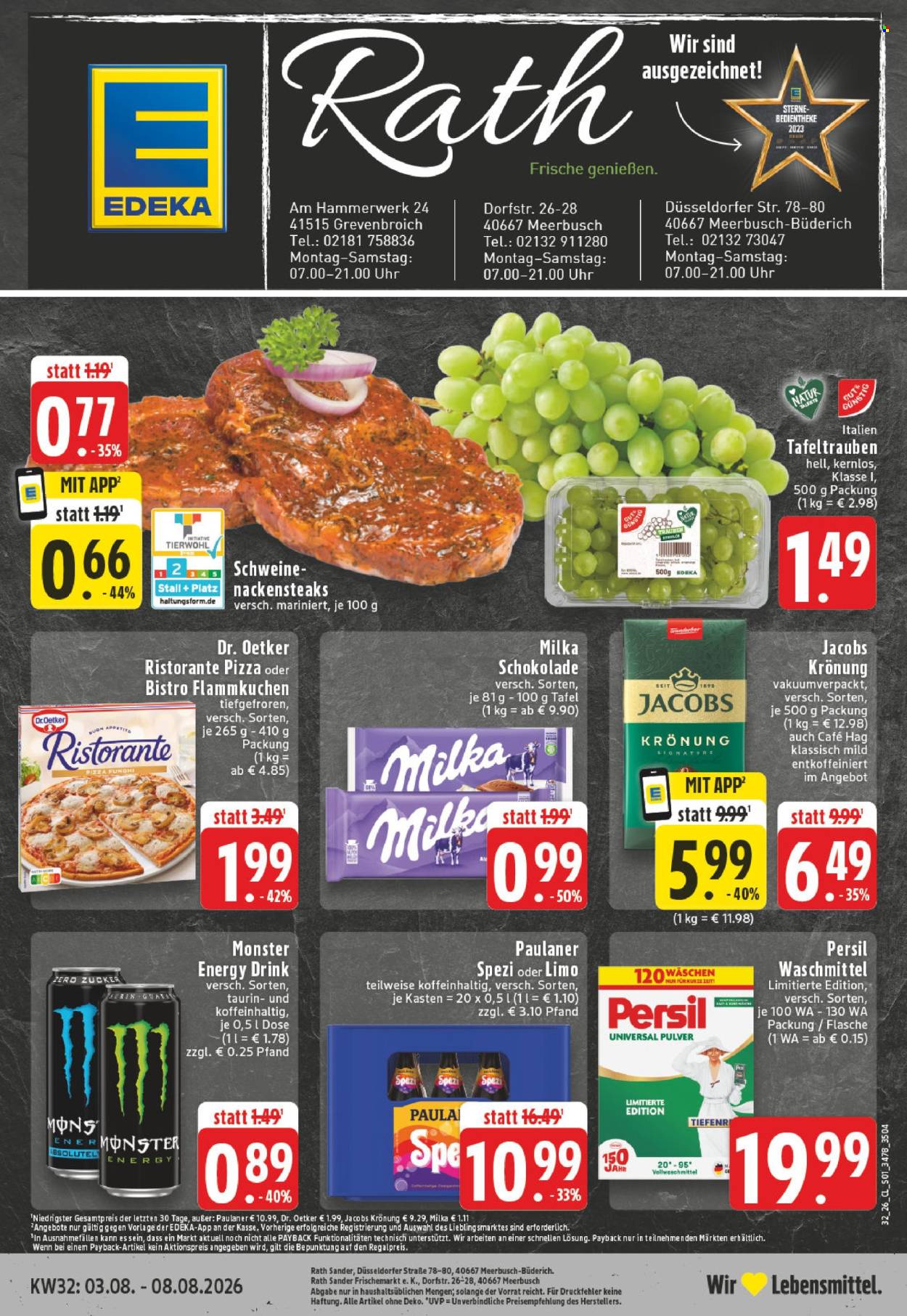 Edeka Prospekte  - 3.08.2026 - 8.08.2026. Seite 1